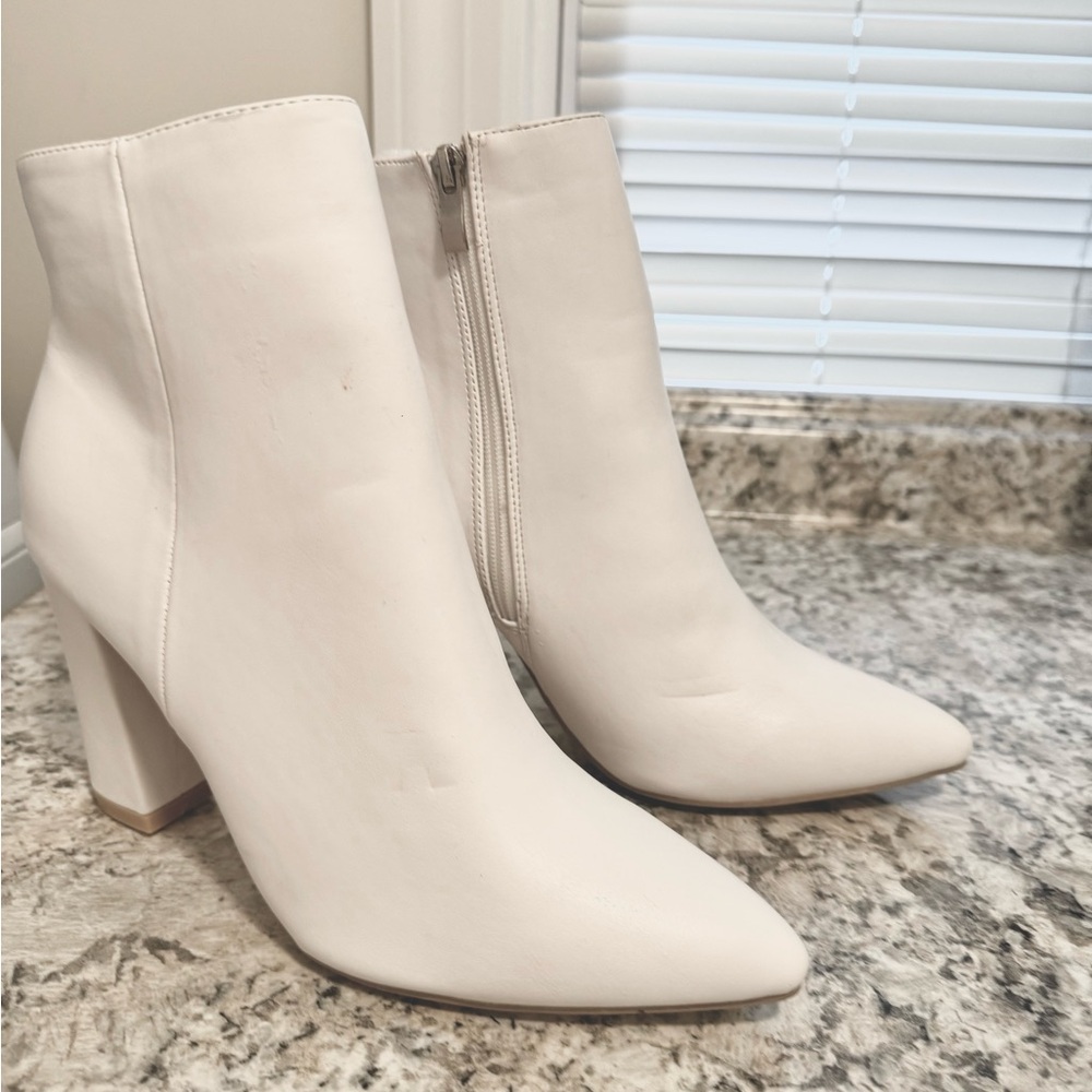 White Booties